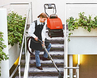 Zubehör für Nasssauger, um Teppich, Polster und Treppen zu reinigen.