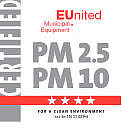 EUnited-Zertifizierung für PM 2.5 und PM 10 – Höchste Umweltstandards erfüllt