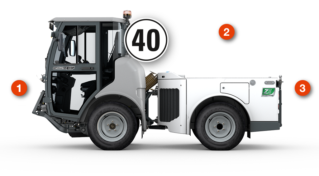 Nachhaltige Reinigung mit Elektroantrieb und vielseitigen Optionen