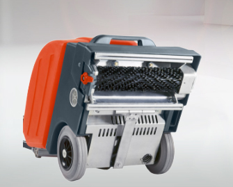 Teppichreinigungsmaschine mit Profi-Ausstattung für die Bodenreinigung.